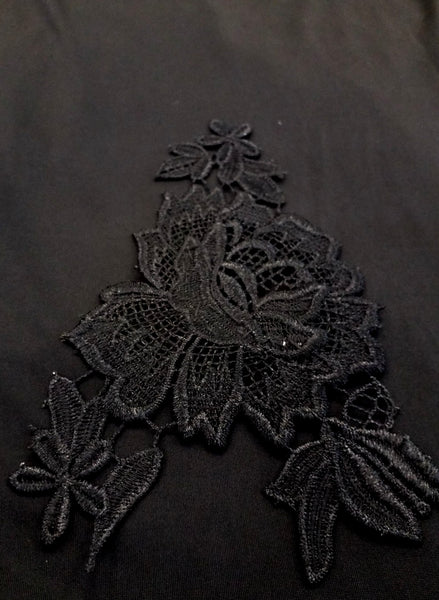 Embroidery Floral Motif