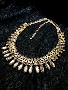 Marquise with Chain Necklace