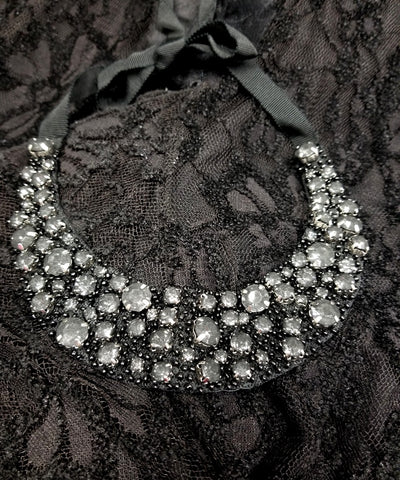 Jewel Stone Short Necklace